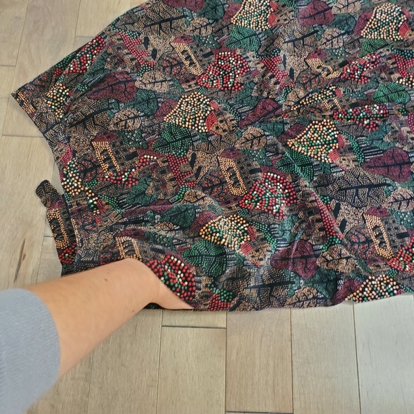 Vintage high waisted corduroy midi skirt - Picture 6 of 10